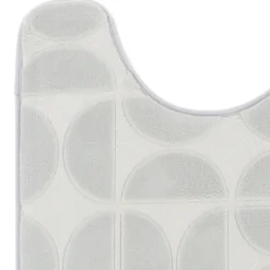 Mata pod WC Roy 45x50 cm szara