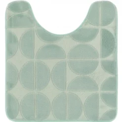 Mata pod WC Roy 45x50 cm zielona