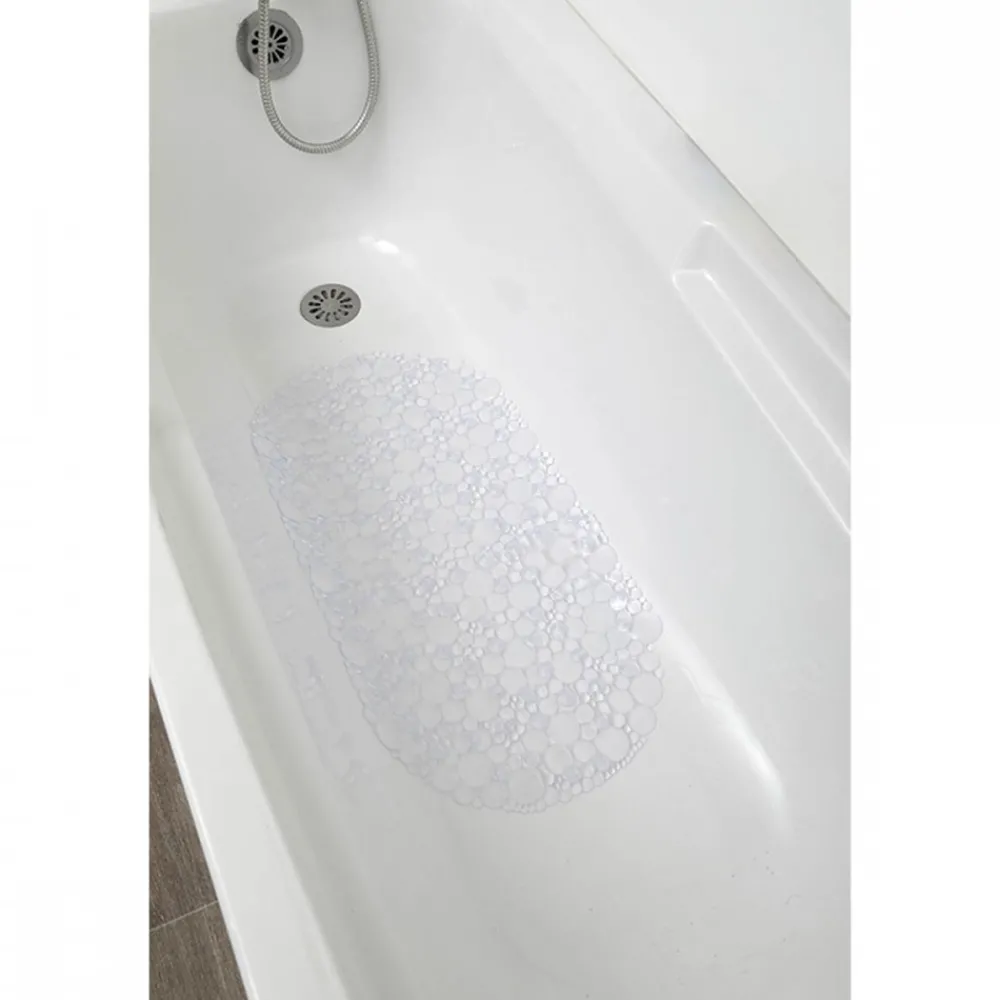Mata antypoślizgowa Bubbles 69x36 transparenta * TENDANCE Outlet