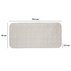 Mata antypoślizgowa 70x35 Beżowa * 5five Simply Smart Sale