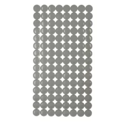 Mata łazienkowa antypoślizgowa 68x36 cm szara * BERILO Online