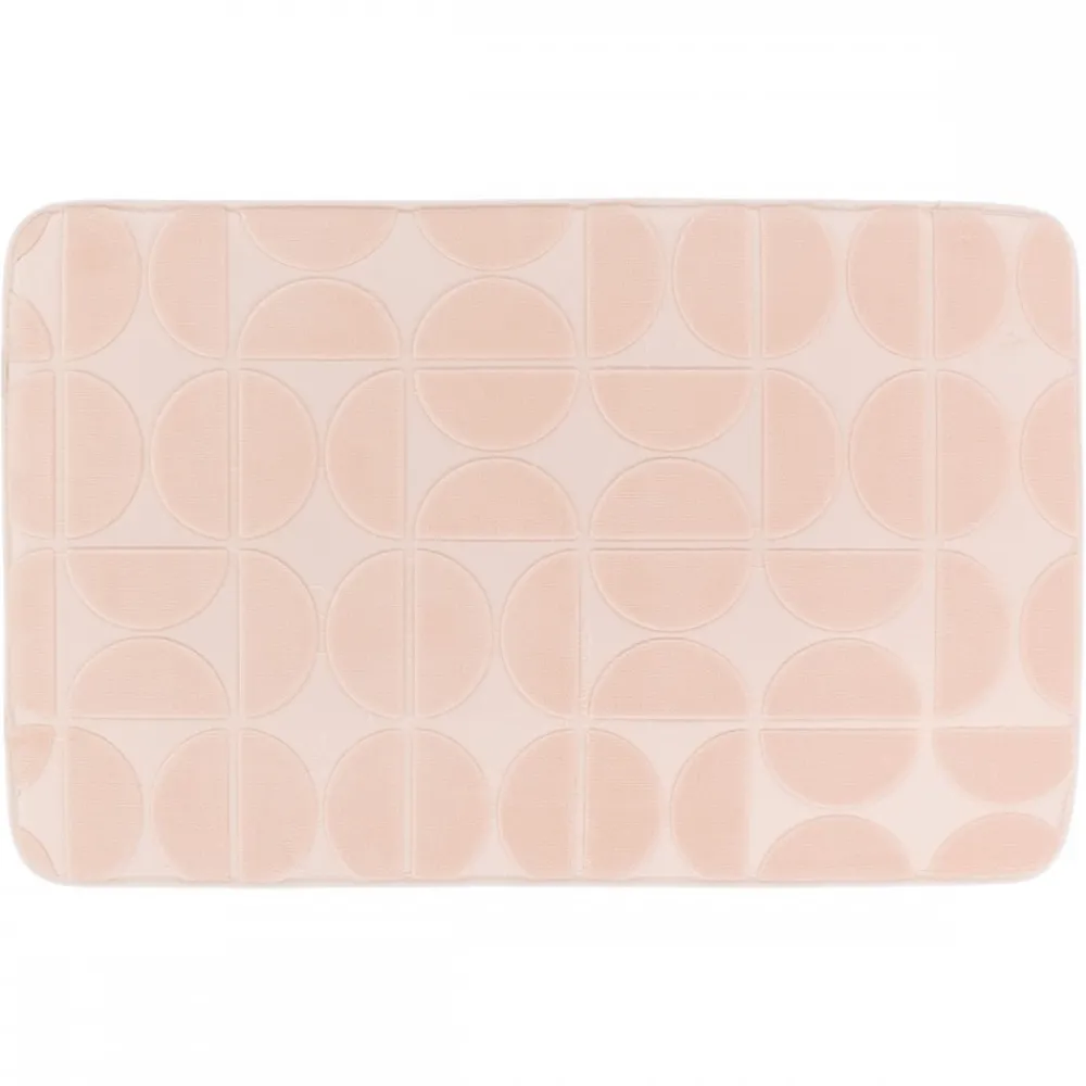 Mata łazienkowa Roy 50x80 cm pudrowy róż * TENDANCE Discount