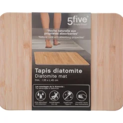 Mata łazienkowa z diatomitu Bambus 35 x 45 cm * 5five Simply Smart Best