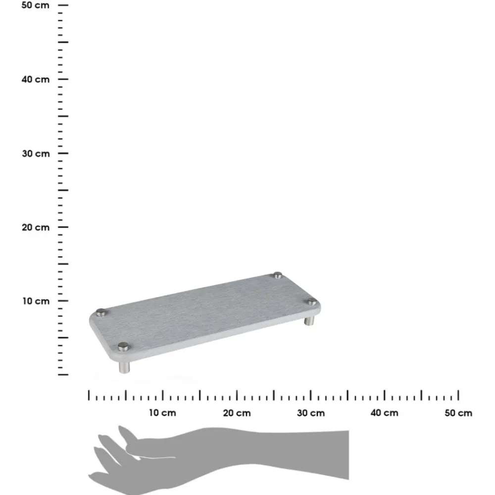 Mata diatomitowa do kuchni 28x11 cm szara * 5five Simply Smart Clearance