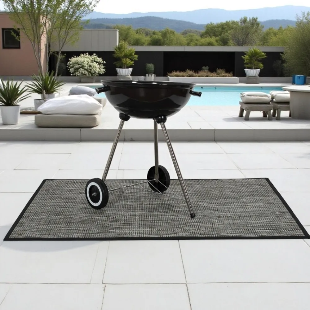Mata pod barbecue podkład pod grill 100x120 cm * HowHomely Sale