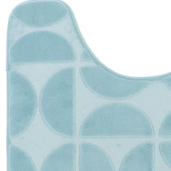 Mata pod WC Roy 45x50 cm niebieska * TENDANCE Online