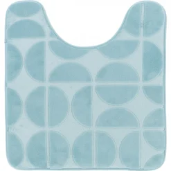 Mata pod WC Roy 45x50 cm niebieska * TENDANCE Online