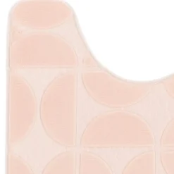 Mata pod WC Roy 45x50 cm pudrowy róż * TENDANCE