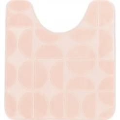 Mata pod WC Roy 45x50 cm pudrowy róż * TENDANCE