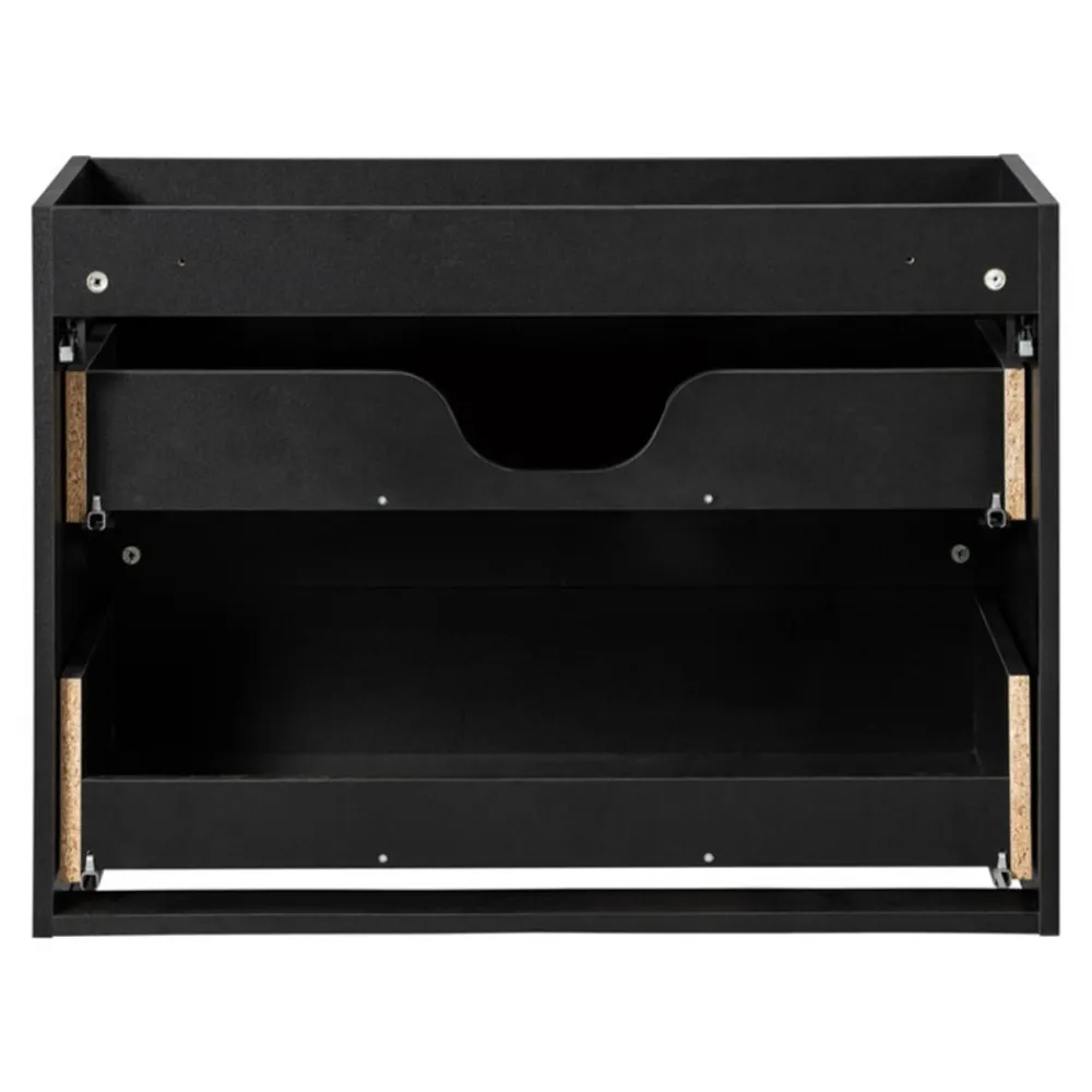 Meble łazienkowe Rilla Black z umywalką * HowHomely Clearance