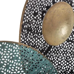 Metalowa ozdoba ścienna lilie 90x50 cm