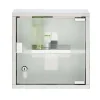 Metalowa apteczka ścienna biała * Storage Solutions Hot