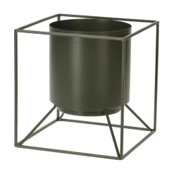 Metalowa donica na stojaku 18 cm * Outlet