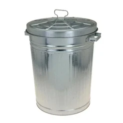 Metalowy kosz na śmieci 55 litrów