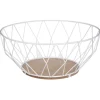 Metalowy kosz na owoce Diamond White