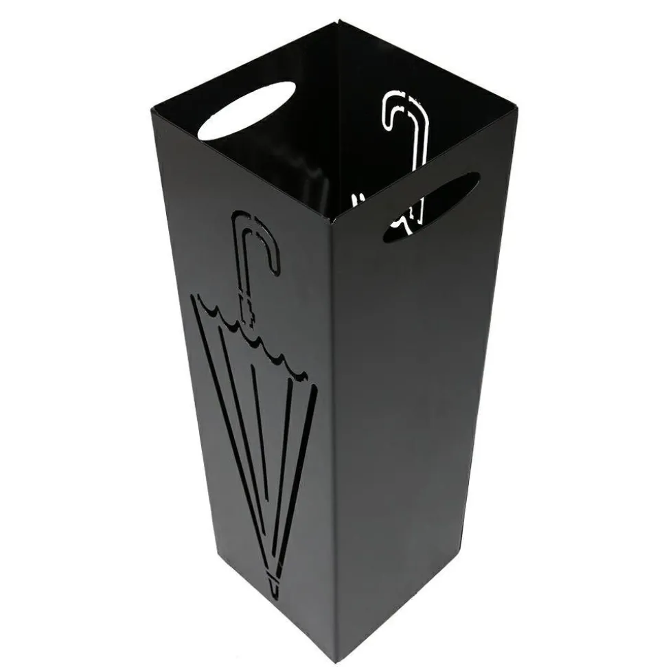 Metalowy parasolnik stojak do przedpokoju 60 cm wzór 3