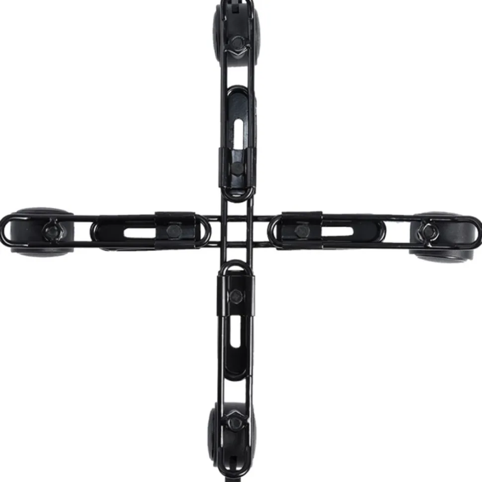 Metalowy wózek pod donicę regulowany 34-42 cm