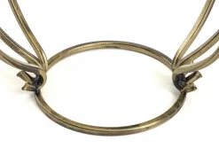 Metalowy złoty kwietnik Virella 38x54 cm