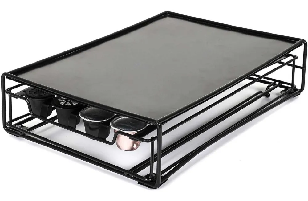 Metalowy organizer CAPSFRAME z szufladą * HowHomely Discount
