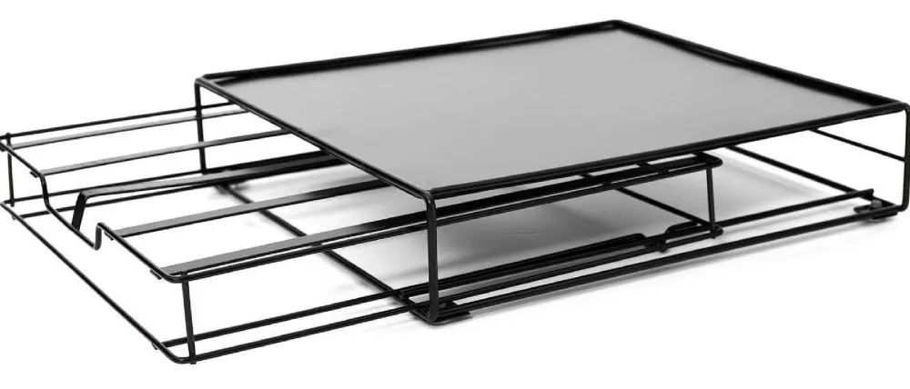 Metalowy organizer CAPSFRAME z szufladą * HowHomely Discount