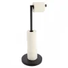 Metalowy stojak na papier Andres Black * TENDANCE