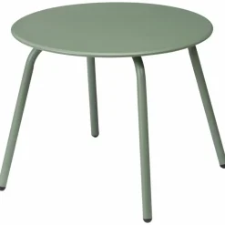 Metalowy stolik pomocniczy zielony 50xh40 cm * HowHomely Online