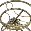 Metalowy złoty kwietnik Virella 30x54 cm * Dąstal Best
