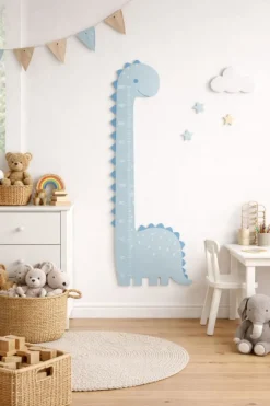 Miarka wzrostu dla dzieci z motywem dinozaura