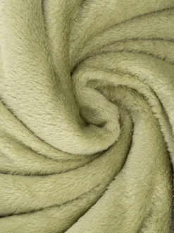 Miękki i puszysty koc VELI zieleń 160x200 cm * HowHomely Sale