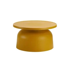 Minimalistyczny stolik OTTO2 żółty