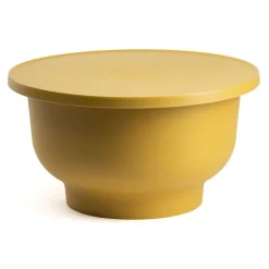 Minimalistyczny stolik OTTO2 żółty
