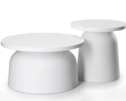 Minimalistyczny stolik OTTO2 biały