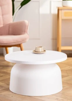 Minimalistyczny stolik OTTO2 biały