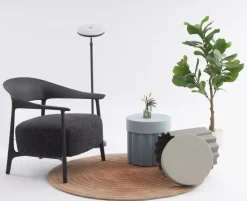 Minimalistyczny stolik SCOTT szary