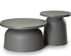 Minimalistyczny stolik OTTO2 szary * HowHomely Online