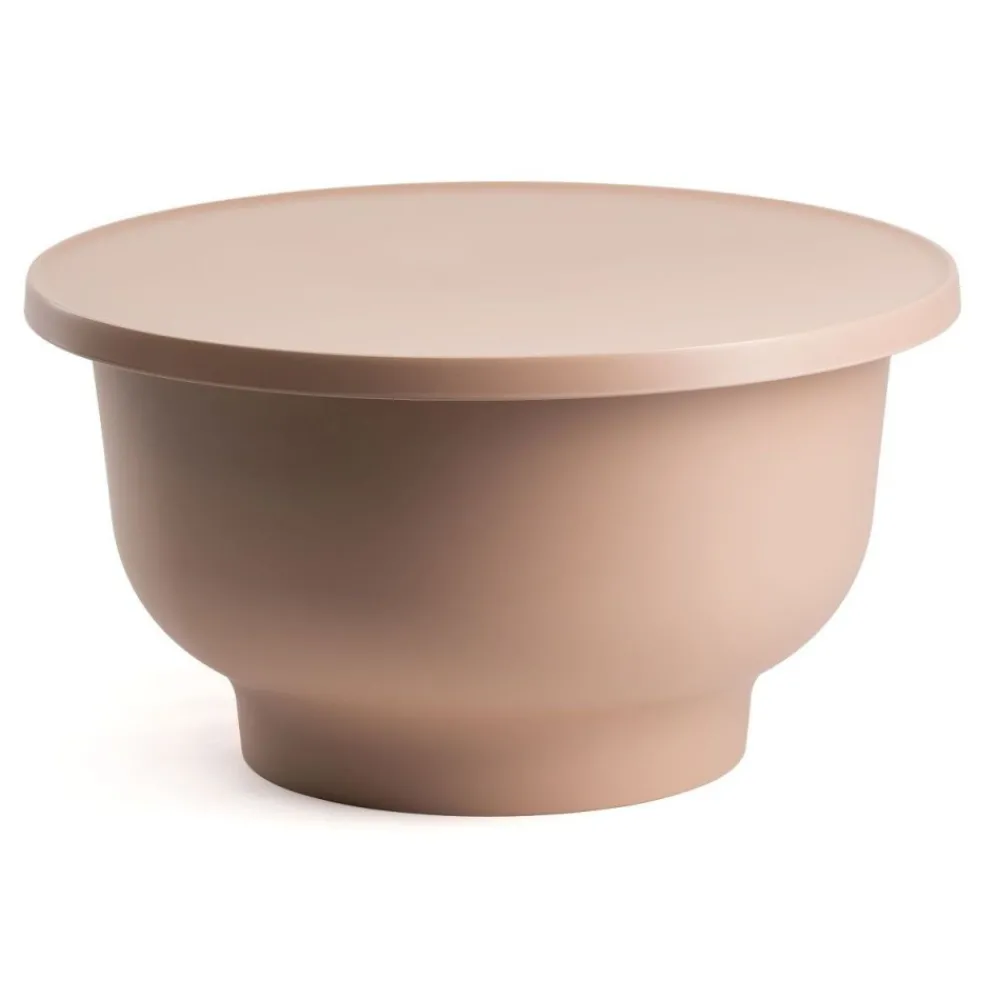 Minimalistyczny stolik OTTO2 pudrowy * HowHomely Online