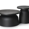 Minimalistyczny stolik OTTO2 czarny * HowHomely Discount