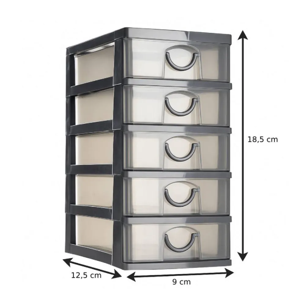 Mini organizer na drobiazgi 5 szuflad * 5five Simply Smart Online