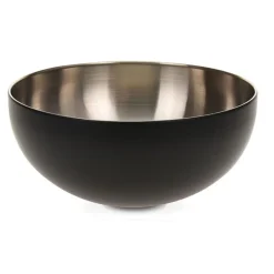 Misa patera stal nierdzewna czarna 24 cm