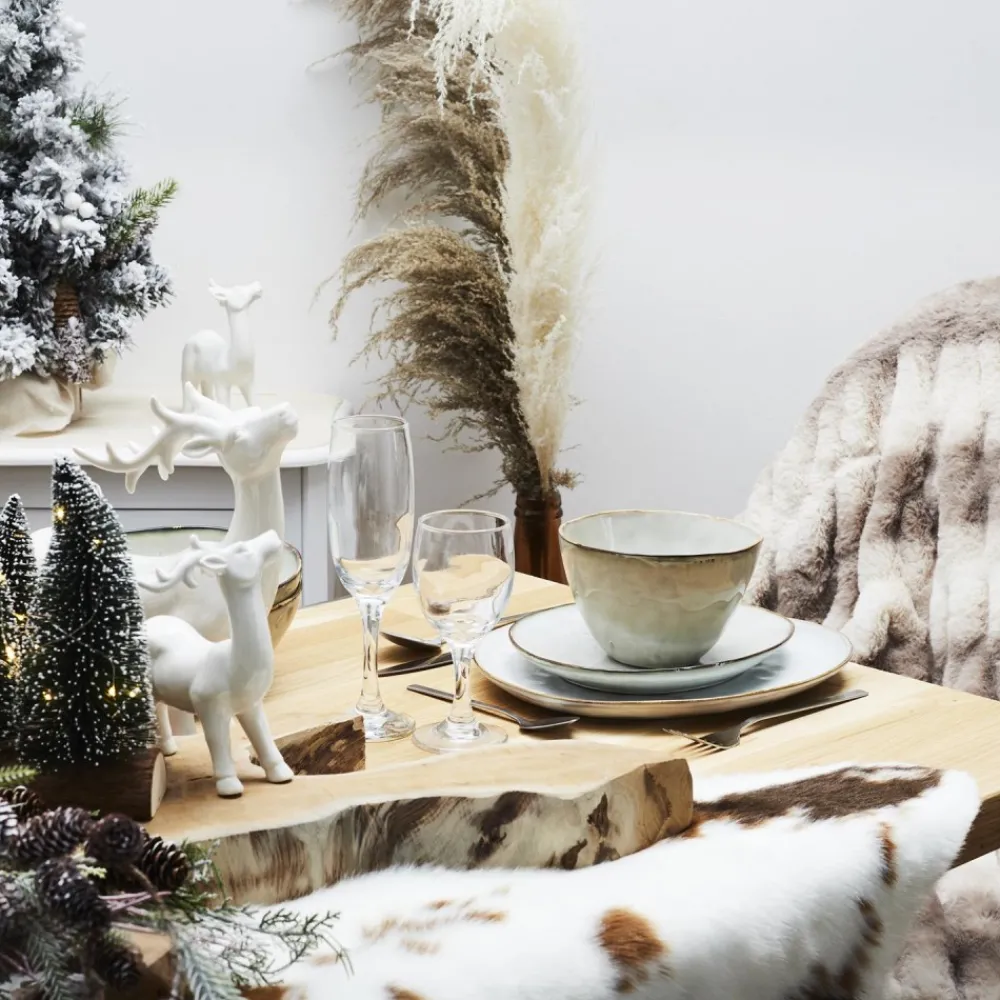 Misa ceramiczna sałatkowa Luna 3L szara * HowHomely Sale