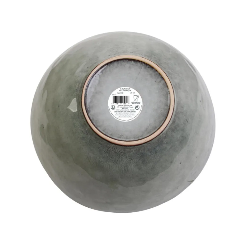 Misa ceramiczna sałatkowa Luna 3L szara * HowHomely Sale