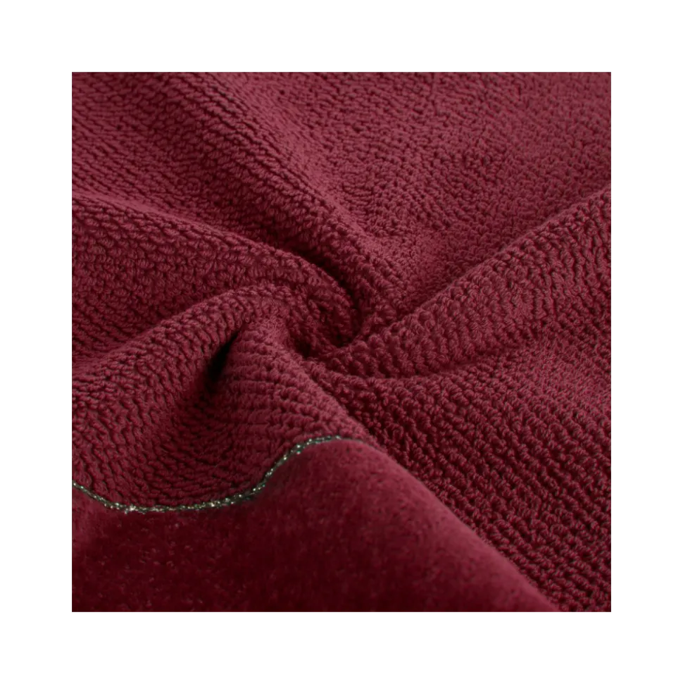 Mięsisty ręcznik kąpielowy ARIA bordo 70x140 cm