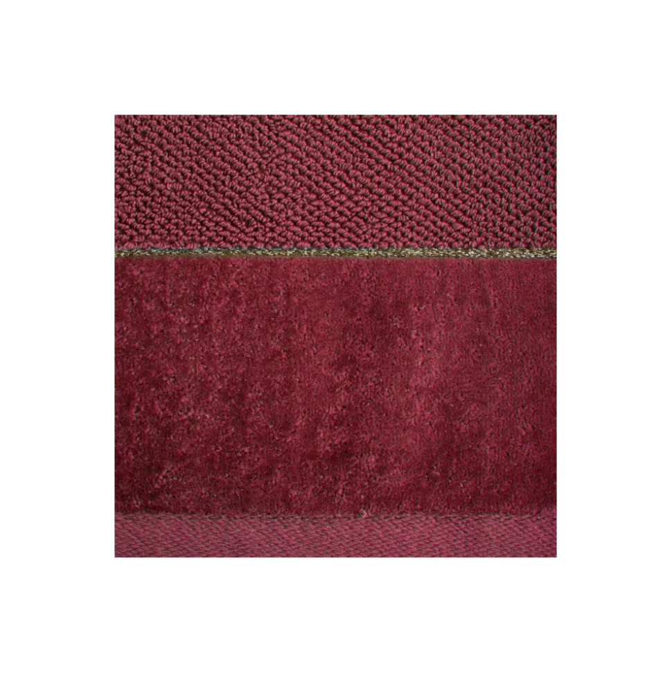 Mięsisty ręcznik kąpielowy ARIA bordo 70x140 cm