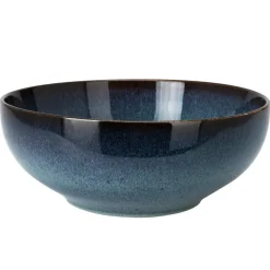 Miska ceramiczna granatowa 25 cm