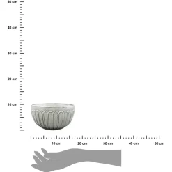 Miska ceramiczna szara Grau 1,4 l