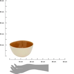 Miska do sałatek 26 cm Wonja ochra