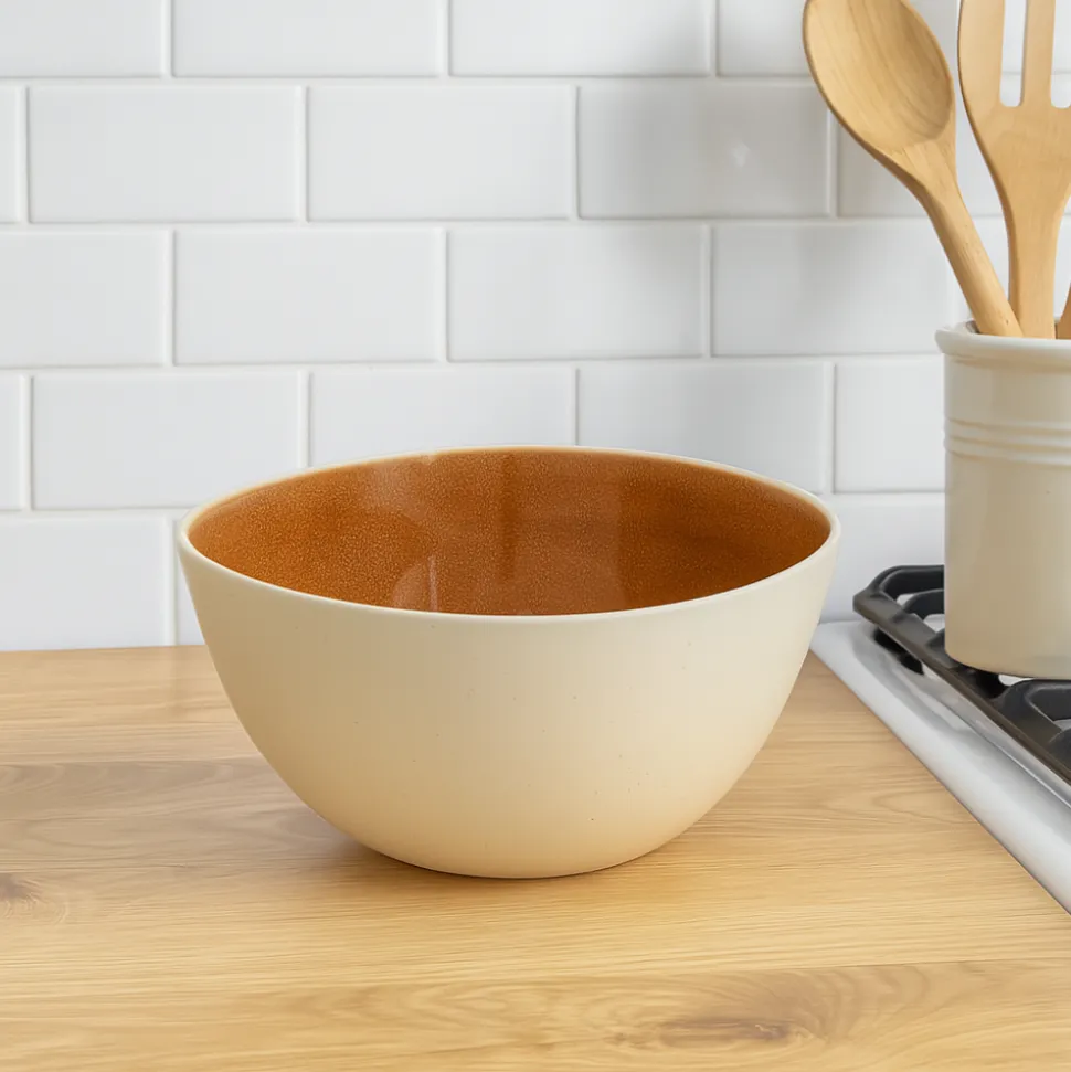 Miska do sałatek 26 cm Wonja ochra
