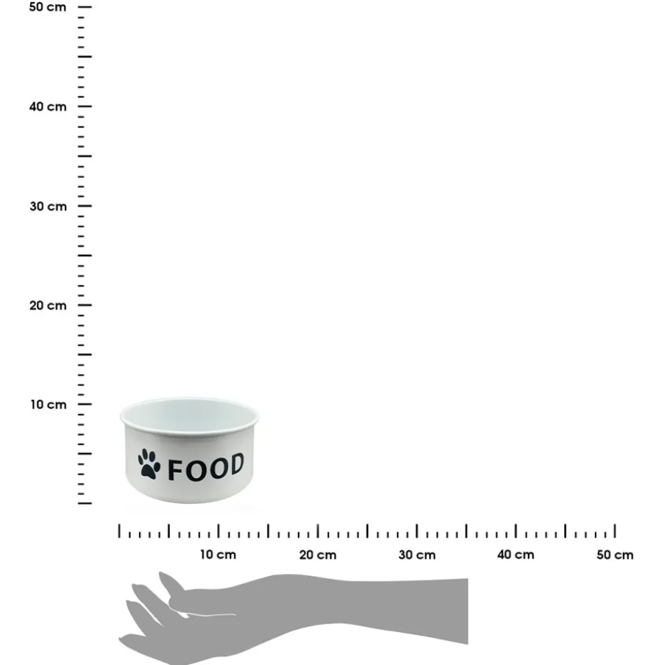 Miska na jedzenie dla psa FOOD 800 ml