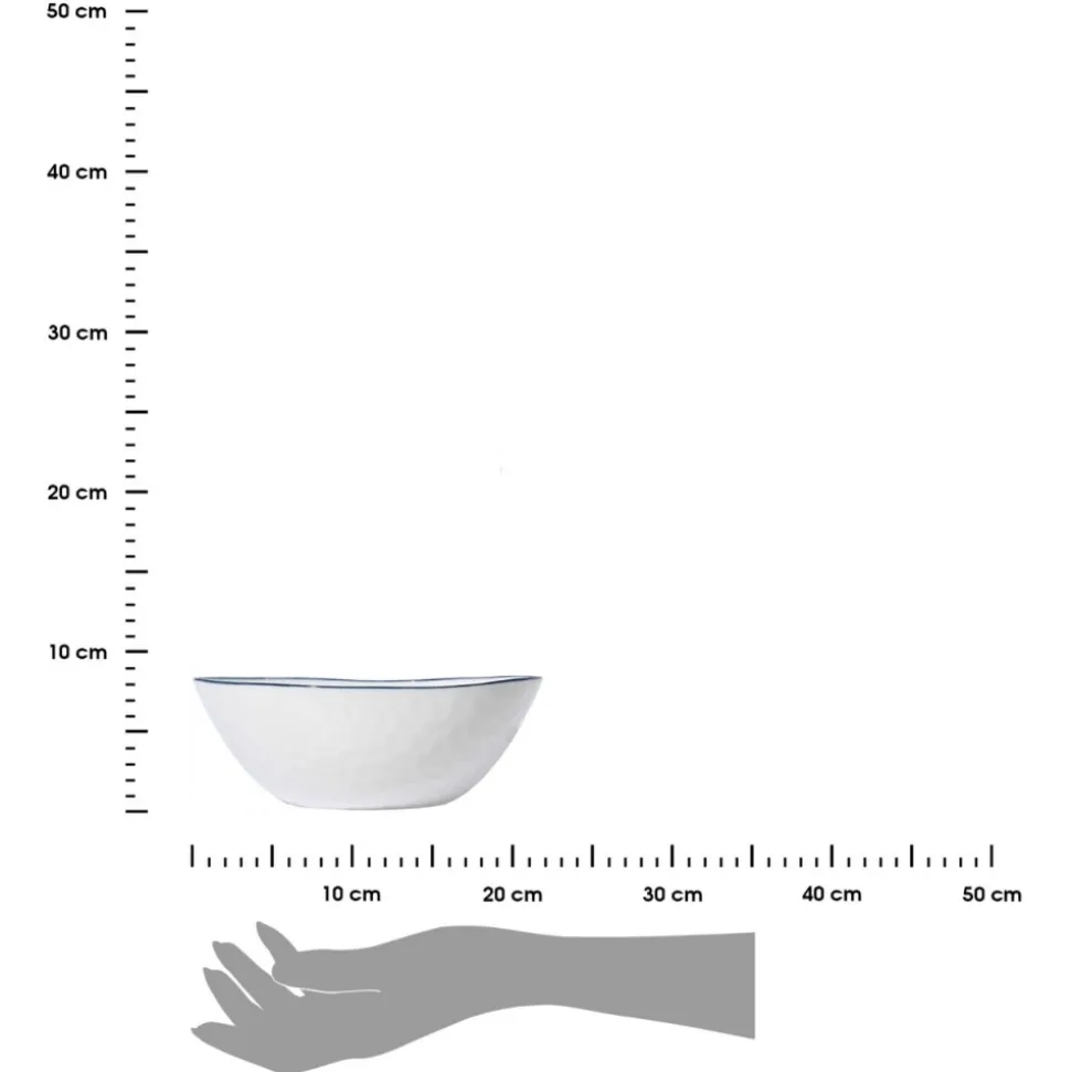 Miska na sałatkę 20 cm Pebbles