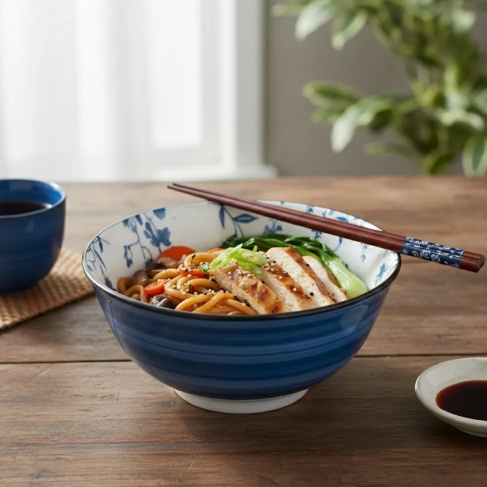 Miska porcelanowa Umami 15 cm kwiaty